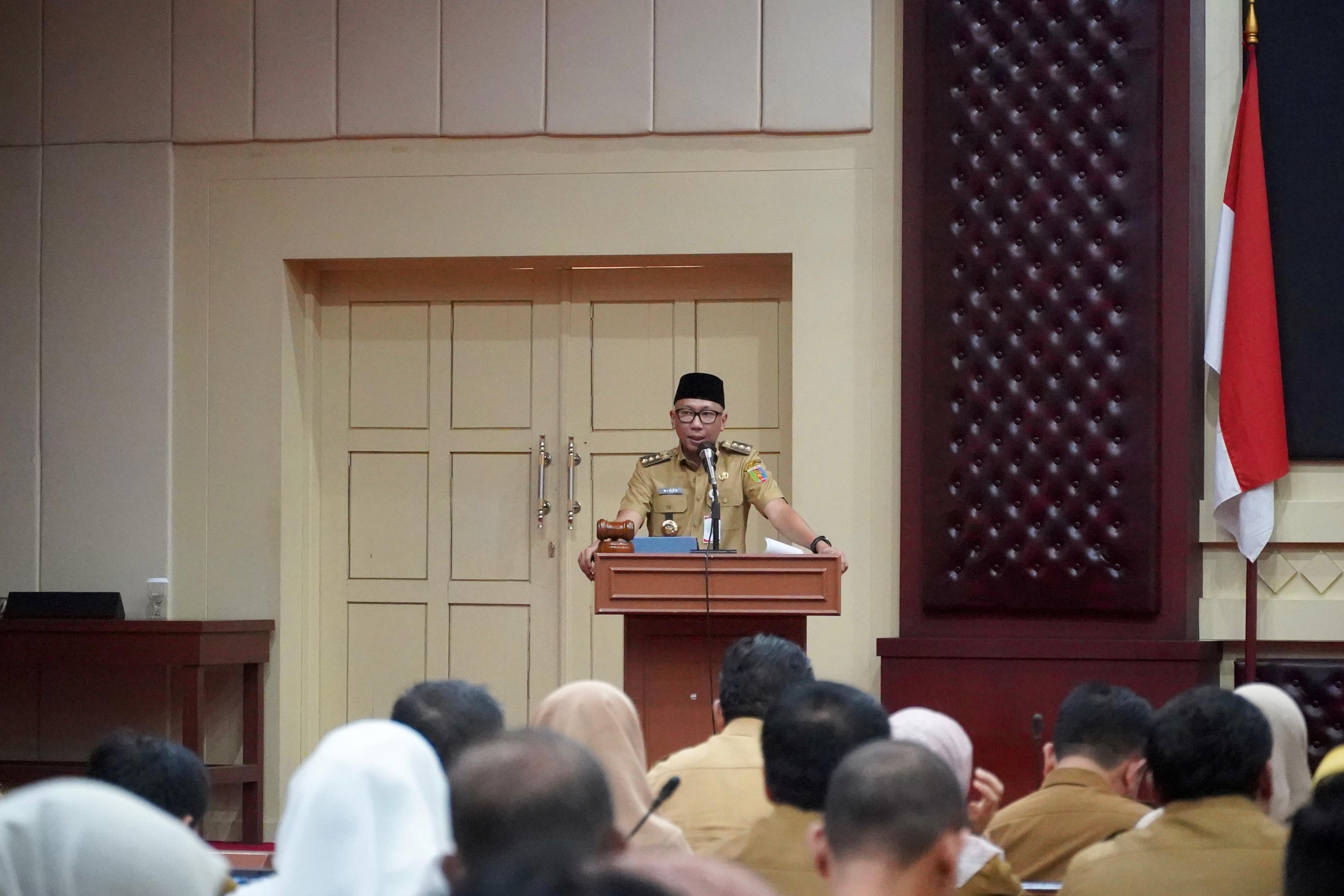 Lampung Perkuat Hilirisasi dan Ketahanan Pangan Lewat Rakor Produksi Pangan 2026